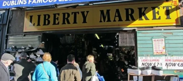 Entrance to Liberty Market